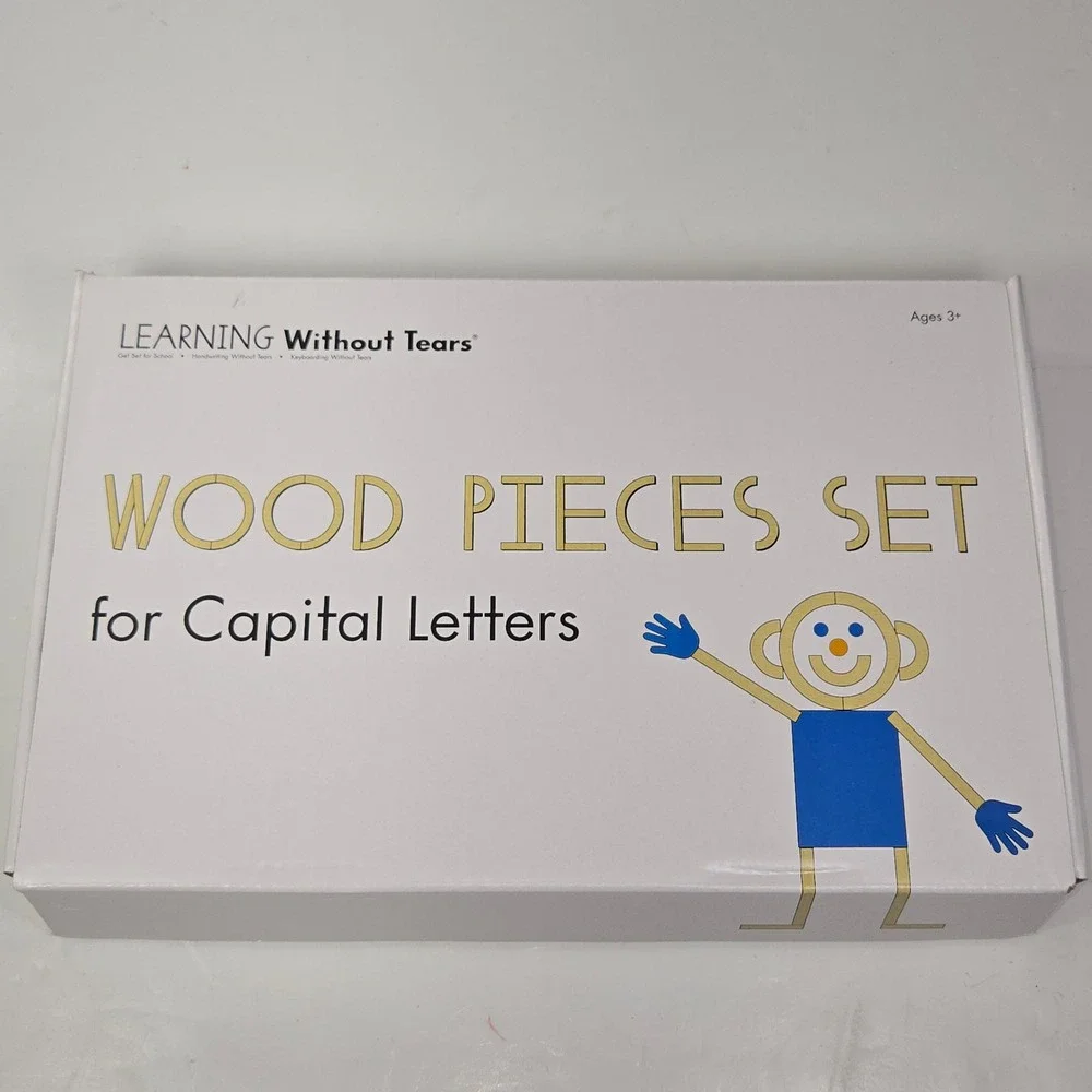 Learning‎ Without Tears Wood Pieces Set for Capital Letters LWT4886 PreK-5 WP